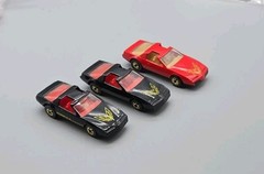1982 Hot Wheels 80s Pontiac Firebird Variations Red, Black The Hot Ones Lot Of 3