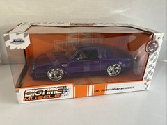 Jada Toys Bigtime Muscle 1:24 Buick Grand National 1987 Purple Diecast Car
