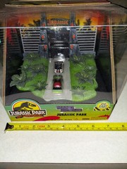 Jurassic Park 30th Anniversary Die Cast Nano Scene Diorama Jada Toys 2023