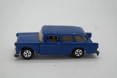 Vintage 1980 ERTL ‘Replica Series’ 1955 Chevy Nomad Wagon Blue Loose USED