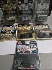Racing Champions Police USA Cruisers Lot Of 7 South Bend Dallas Texas Chicago
