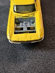 1979 Kidco 1963 Split Window Chevy Corvette Yellow Missing Hood Piece, Damage