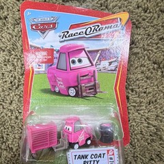 Mattel Disney Pixar Cars Race O Rama Tank Coat Pitty 1:55 Diecast Unopened
