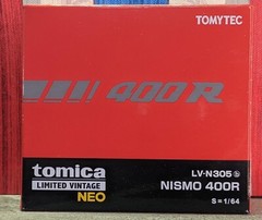 TOMICA LV-N305b NISMO 400R [RED] 1/64 SCALE LIMITED VINTAGE NEO SERIES USA STOCK