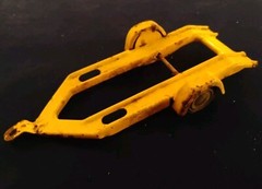 Metal Yellow Car Transporter