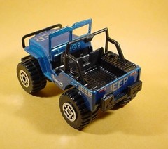 MATCHBOX COLLECTORS CHOICE # 18 BLUE JEEP EAGLE 4X4 MB 5-D13