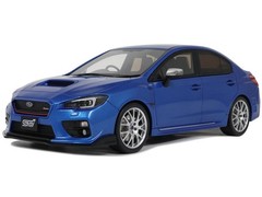 2015 SUBARU WRX STI S207 RHD BLUE PEARL 1/18 MODEL CAR BY OTTO MOBILE OT1182