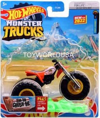 2022 Hot Wheels Monster Trucks Crash Legends (#11/11) #60 Tri To Crush Me