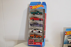 Hot Wheels 5-Pack – Nissan – Datsun, Fairlady, Silvia, Skyline GT-R, Skyline HT
