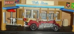 HOT WHEELS Loose Moto Wing (Dark Red & Gray Version)