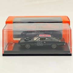 1:64 Mini Forge Black 1969 Chargr General Lee with 1600 HP Twin-Turbo LS
