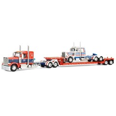 1/64 Peterbilt 589 Semi Truck with Fontaine Renegade LXT40 Lowboy, DCP, 69-2348