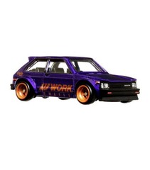 Hot Wheels Ronin Run Toyota Starlet KP61 Purple Gold 1:64 Diecast Car 2022