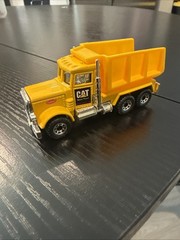 Matchbox Boulder Blastin Bridge Caterpillar Peterbilt Dump Truck CAT Plow Loose