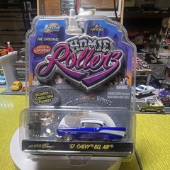 VTG Jada toys Homie Rollerz ’57 Chevy Bel Air with Sad Boy & Topo