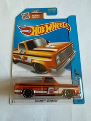 Hot Wheels HW City ’83 Chevy Silverado Fram Orange ( ERROR )