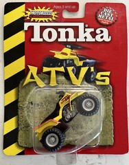 Maisto Tonka Motorized Off-road 250 ATV’s Die Cast,(B42)