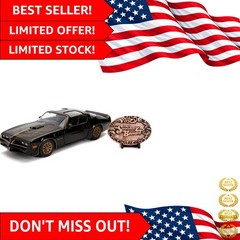 Smokey and The Bandit 1:24 1977 Pontiac Firebird Trans Am Die-cast Car & Belt…