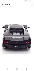 NEW 1/18 Ferrari F50 Hard Top 1995 Black Diecast Model Car KK Scale KKDC180982