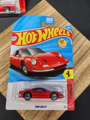 Hot Wheels Ferrari Dino 206 GT Red #150 Mainline 2026 Case G (In-Stock) New