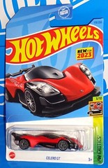 Hot Wheels New For 2023 HW Exotics #178 Celero GT Matte Red w/ E10SPs
