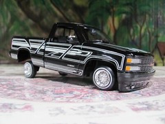1/24 Maisto 1993 Chevrolet 454 SS Lowrider Pickup 1 Of A Kind Truck