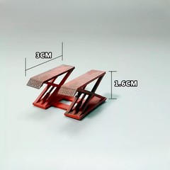 1/64 Diorama Garage Tools Model Set Repair Workshop Scene Accessories Prop Model