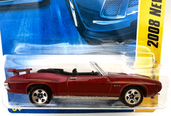 Hot Wheels 2008 New Models 29/40, ’70 Pontiac GTO Convertible