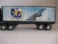 US Navy Blue Angels 50th Anniversary Semi-Truck Battery Operated By Funrise