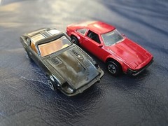 Lot Of 2 Diecast Cars 1:64 Ertl Replica Series 280 ZX & Hot Wheels ’82 Supra
