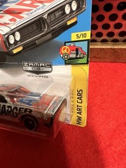 Hot Wheels ZAMAC HW Art Cars ’71 Dodge Charger 🛞🛞🛞