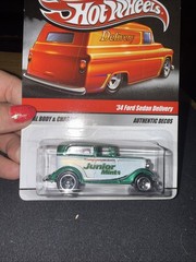 ’34 FORD SEDAN DELIVERY – HOT WHEELS – SLICK RIDES – 1:64 DIECAST