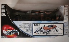 100% Hot Wheels Dodge Charger 1969 Green Vehicle Assembly Kit 2002 Mattel NEW