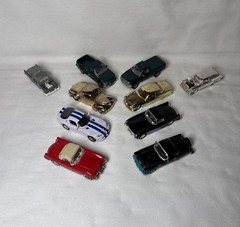 Racing Champions Mixed Lot Of 10 Die Cast Cars Loose Vintage