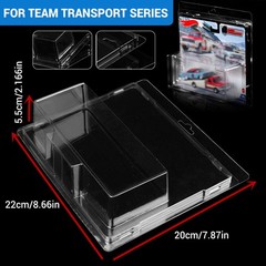 4-50Pack Diamond Protector for H-W Team Transport Clamshell Diecast Case