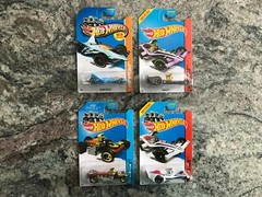 Lot of 4 Hotwheels Diecast New in Unopened Packages