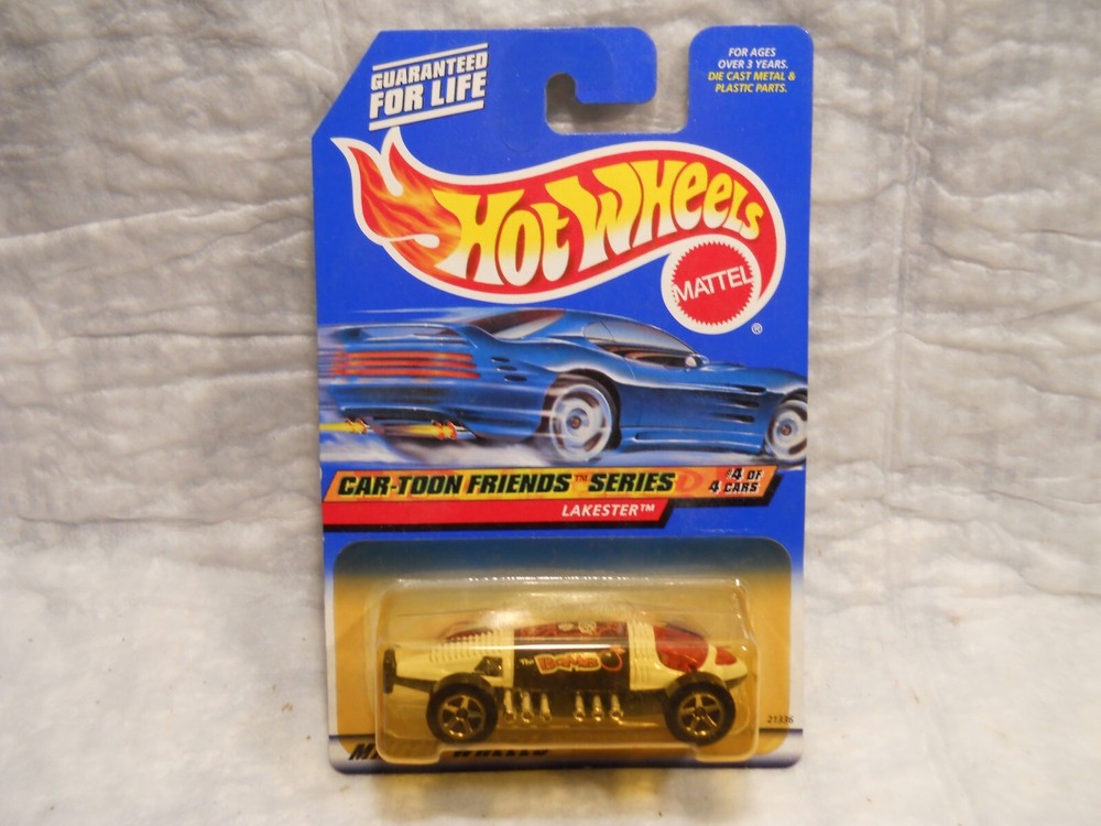 1999 Hot Wheels #988 Car-Toon Friends Series 4/4 Lakester 5s.