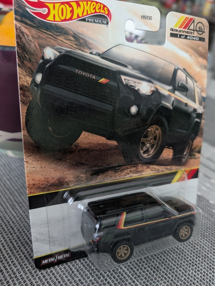 Hot Wheels Toyota 4Runner 40th Anniversary Edition Unreleased 1/4040 Unopened
