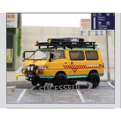 1:64 Delica 4X4 Star Van Robot Car Diecast Mini Collectible Model