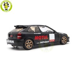 1/18 MOTORHELIX Honda CIVIC Type R EK9 Spoon Champion Ship Diecast Model Car