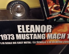 Ertl American Muscle Gone in 60 Seconds Eleanor Scale 1/18