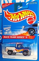 Hot Wheels 1996 Race Team Series II #395 Bywayman Mtflk Blue P/U w/ CTs