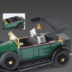 1:24 Diecast Rolls-Royce Phantom Classic Model Car Collectible Black Phantom