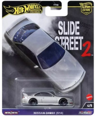 Hot Wheels Premium 2024 Car Culture “Slide Street 2” Nissan 240SX S14 Diecast