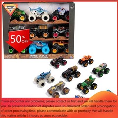 Monster Jam Monster Truck Diecast 9pk – 1:64 Scale