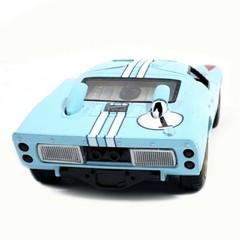 5427DF) Kinsmart 5″ Die-cast: 1966 Ford GT 40 MKII (BLUE) 1/32 Scale