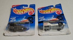 Hot Wheels Space Series #389 GM Lean Machine & #390 Alien Die Cast