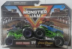 🔥Monster Jam🔥Low Inventory Grave Digger Vs Grave Digger Legend Series 27-2Pck