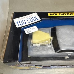 Muscle Machines 1969 Chevy Chevelle Raw Zamac 1 / 504 Bare Metal 69 Diecast 1:18