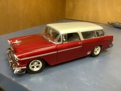 2005 FIRST GEAR CARQUEST 1955 CHEVROLET NOMAD 6TH IN SERIES 1:25 SCALE DIECAST